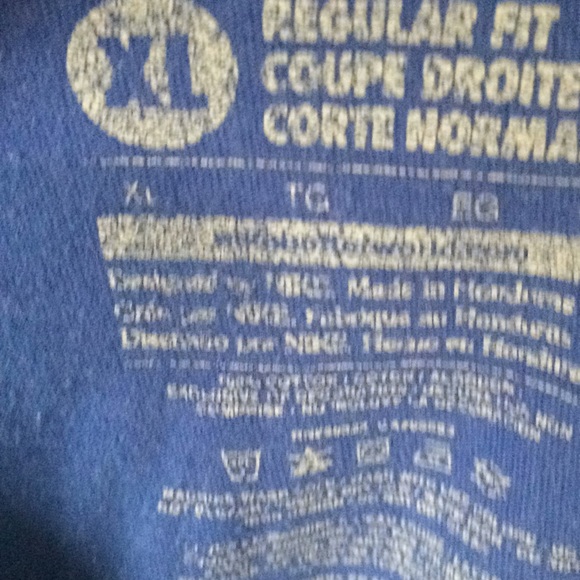 Nike Tee Perfect CondiXL Gr8UC Bright Blue! - Picture 2 of 5